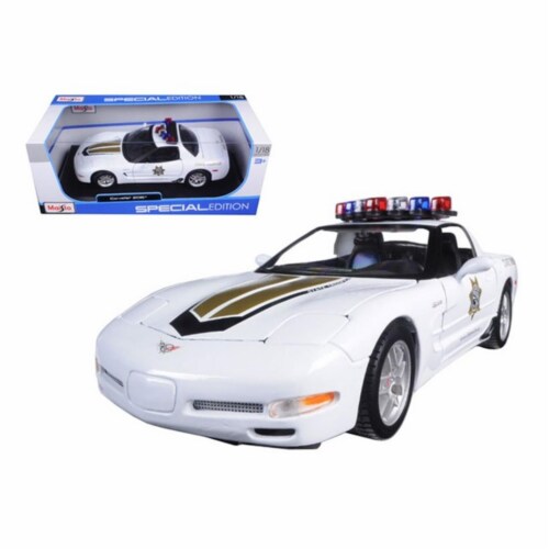 Maisto 31383 Chevrolet Corvette C5 Z06 Police 1 18 Diecast Model Car 1 Fry s Food Stores