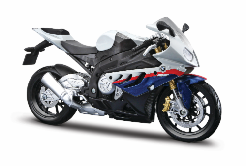 Maisto 1:12 Assembly Line BMW S 1000 RR - Black/White Perspective: front