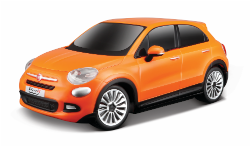 Maisto Remote Control 1:24 Fiat 500x - Orange Perspective: front