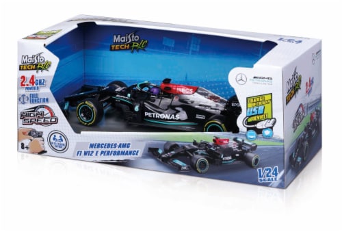 Maisto Tech RC Mercedes-AMG F1 2021 Hamilton Remote Control Vehicle Perspective: front