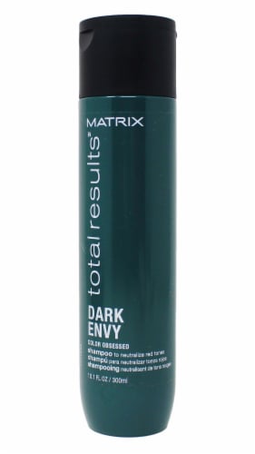 Matrix Total Results Dark Envy Shampoo Perspective: front