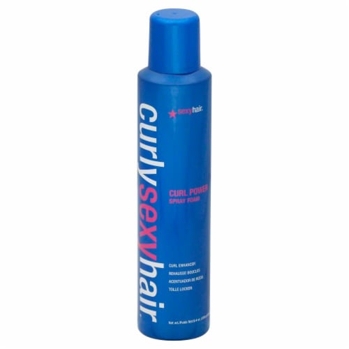 Curly Sexy Hair Curl Power Spray Perspective: front