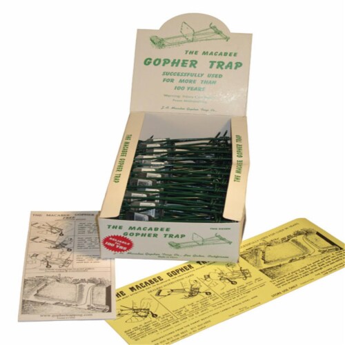 Macabee Steel Gopher and Rodent Trap for sale online 