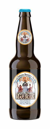 Virgil's® Bavarian Nutmeg Root Beer Bottle Perspective: front