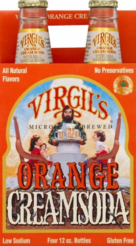 Virgil's Orange Cream Soda Perspective: front