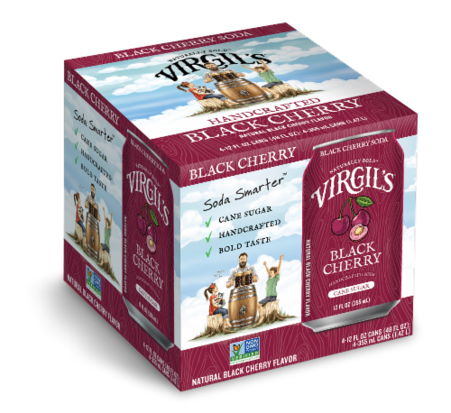 Virgil's® Black Cherry Soda Perspective: front