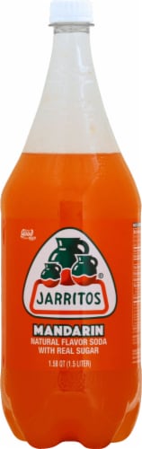 Jarritos Mandarin Soda Perspective: front