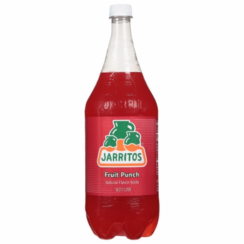 Jarritos Fruit Punch Soda Perspective: front
