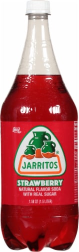 Jarrito Strawberry Soda Perspective: front