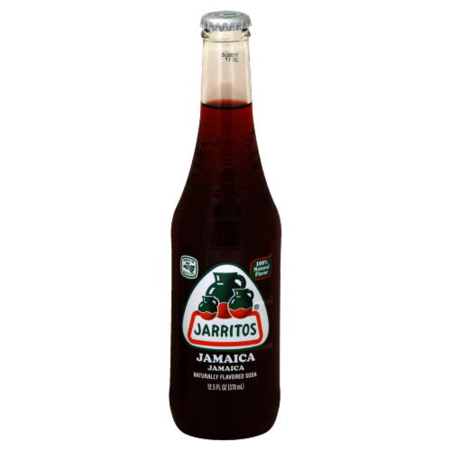 Jarritos Jamaica Flavored Soda Perspective: front