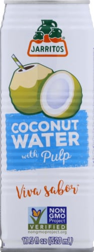 Jarritos® Pulp Coconut Bottled Water Perspective: front