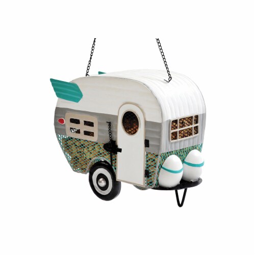 Outside Inside Mesh Camper Birdfeeder Perspective: front
