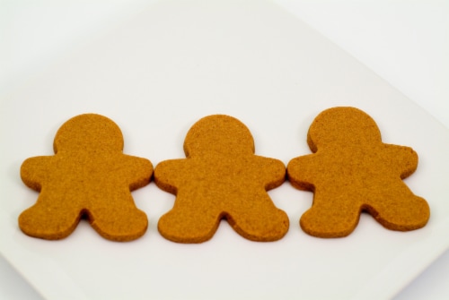 McTavish Shortbread Gingerbread Man Cookies Perspective: front