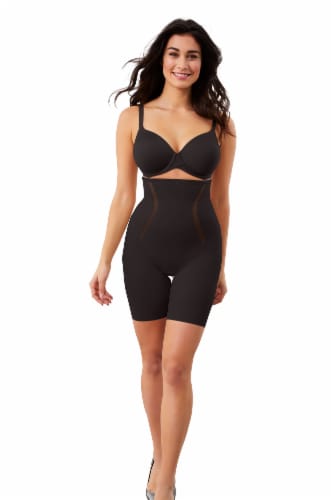 Maidenform Hi-Waist Thigh Slimmer Shapewear Perspective: front