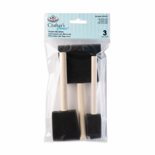 Royal Crafter's Choice™ Foam Brushes Perspective: front