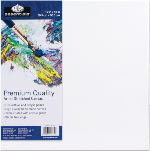 essentials(TM) Premium Stretched Canvas-12 X12 Perspective: front