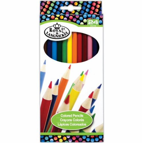 Colored Pencils 24/Pkg-Brights Perspective: front
