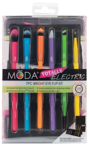 MODA® Totally Electric Bright Eye Flip Kit Perspective: front