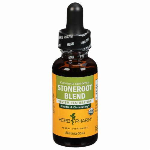 Herb Pharm Stoneroot Blend Herbal Supplement Perspective: front