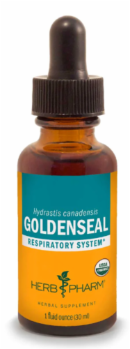 Herb Pharm® Goldenseal Herbal Supplement Perspective: front