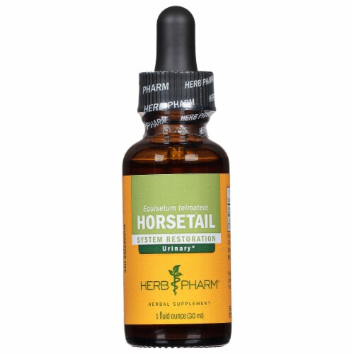 Herb Pharm® Horsetail Liquid Herbal Supplement Perspective: front