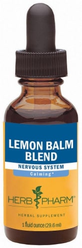 Herb Pharm Lemon Balm Herbal Supplement Perspective: front