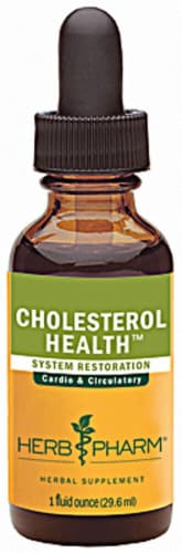 Herb Pharm Cholesterol Health System Restoration Perspective: front