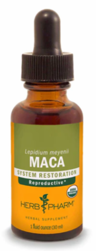 Herb Pharm® Whole Root Maca Liquid Extract Perspective: front