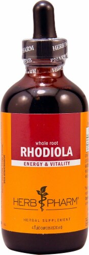 Herb Pharm Whole Root Rhodiola Herbal Supplement Perspective: front