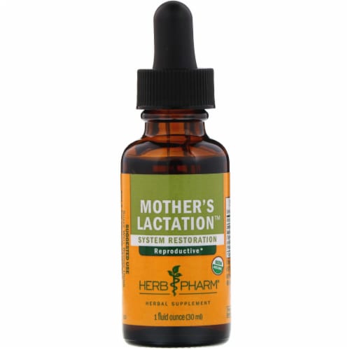 Herb Pharm Mother's Lactation ™ System Restoration Perspective: front