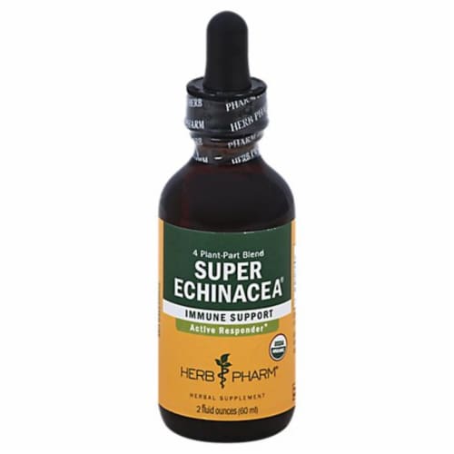 Herb Pharm Super Echinacea Immune Support Perspective: front