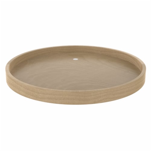 Rev-A-Shelf 24 Inch Wood Full Circle Corner Cabinet Lazy Susan w/ Steel Bearings Perspective: front