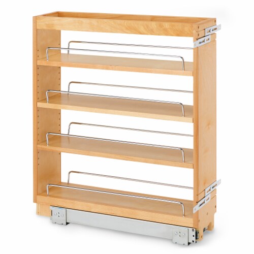 Rev-A-Shelf 5 Pull Out Kitchen Cabinet Organizer Pantry Spice Rack,  448-BC-5C, 5 - Kroger