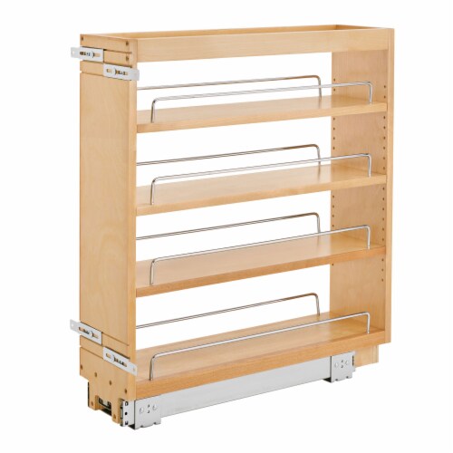 Rev-A-Shelf 6 Pull Out Kitchen Cabinet Organizer Pantry Spice Rack,  448-BC-6C, 6 - City Market