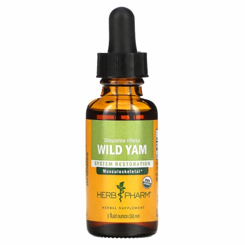 Herb Pharm Wild Yam System Restoration Herbal Supplement Perspective: front
