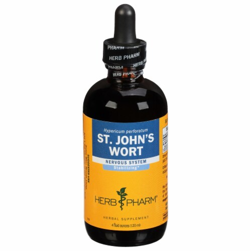 Herb Pharm St John's Wort Herbal Supplement Perspective: front