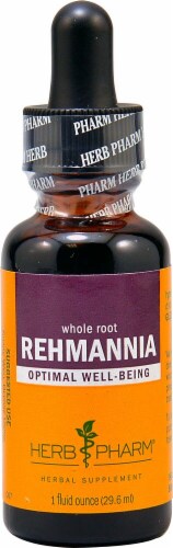 Herb Pharm Whole Root Rehmannia Herbal Supplement Perspective: front