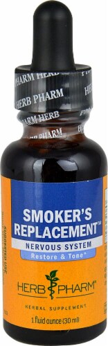 Herb Pharm  Smoker's Replacement™ Liquid Herbal Supplement Perspective: front