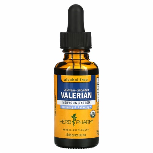 Herb Pharm® Valerian Herbal Supplement Perspective: front