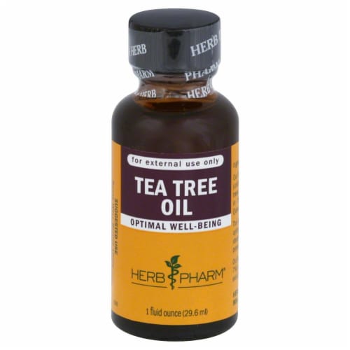 Herb Pharm Tea Tree Oil Perspective: front