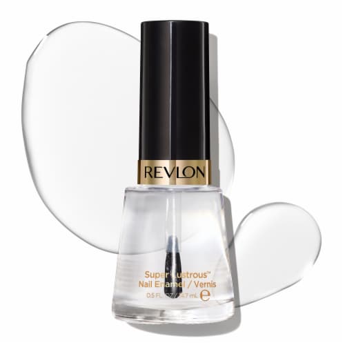 Revlon Nail Polish Creme Clear Perspective: front