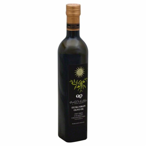 Quebrada de los Olivos Gold Blend Extra Virgin Olive Oil Perspective: front