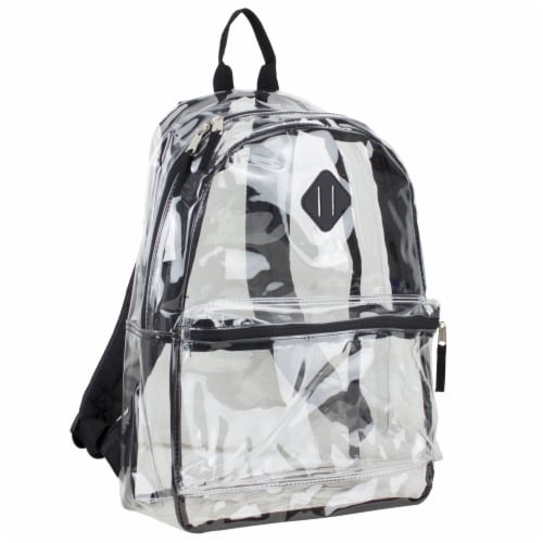 Eastsport Diamond Lashtab Black Trim Backpack - Clear, 1 ct - King Soopers