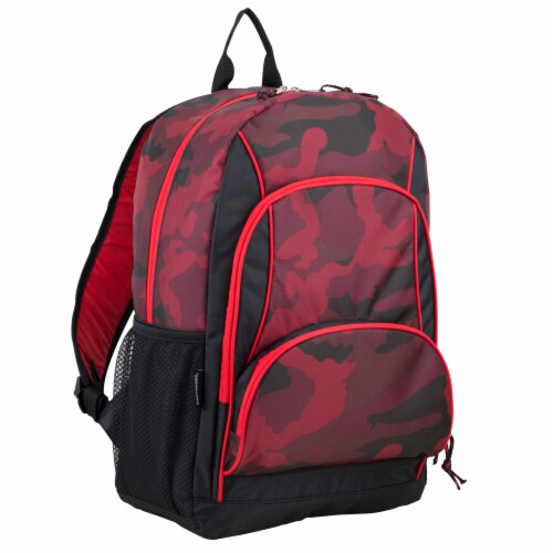 Fuel Triple Decker Backpack - Red Army Camo Perspective: front