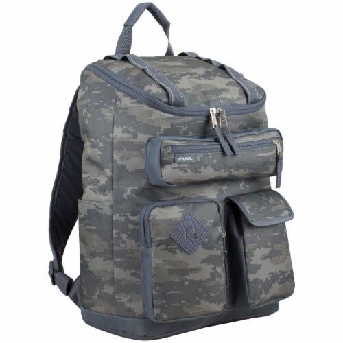 Fuel Wide Mouth Cargo Backpack - Static Camo Perspective: front