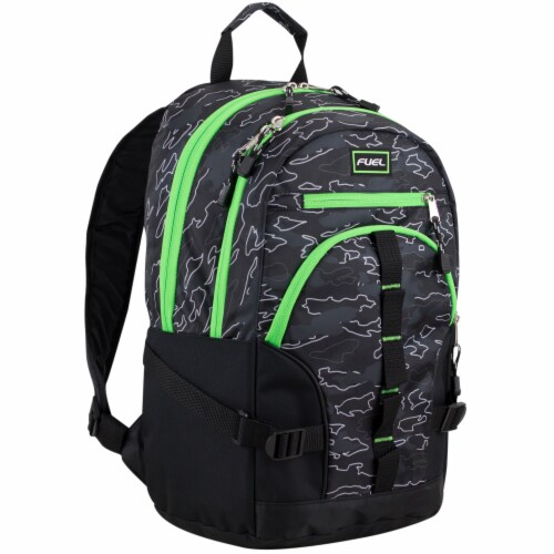 Fuel Dynamo Backpack - Camo Outline Perspective: front