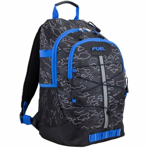 Fuel Camo Outline Terra Sport Bungee Backpack Perspective: front