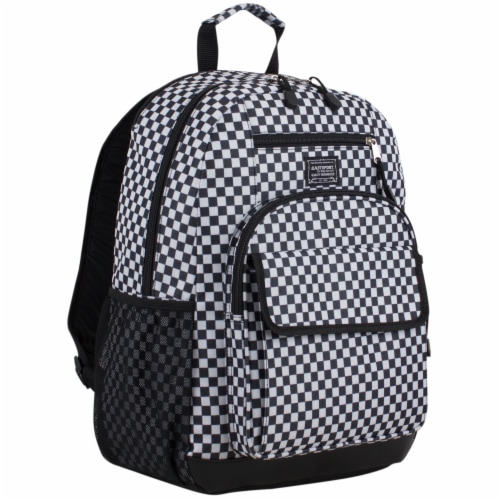 Eastsport Future Tech Backpack - Checker Plaid Perspective: front