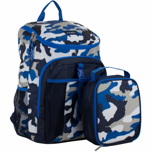 Fuel Deluxe Top Loader Backpack Lunch Combo Perspective: front