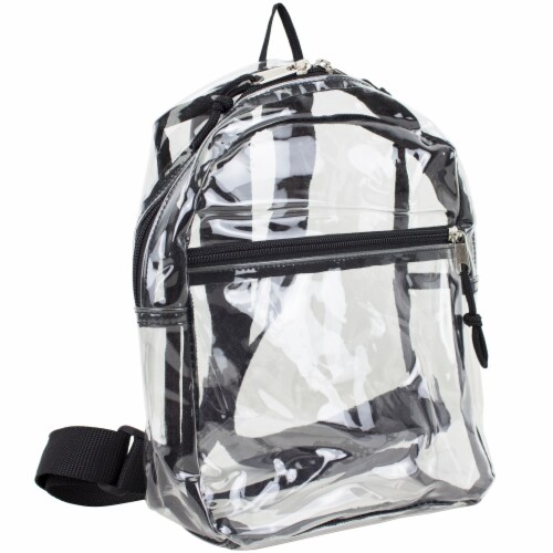 Eastsport Black Trim Mini Backpack Clear, 1 ct Fred Meyer